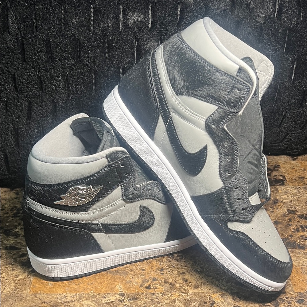 Jordan 1 Retro Hi OG Twist 2.0 Medium Gray DZ2523 001 Wmns Sz 12